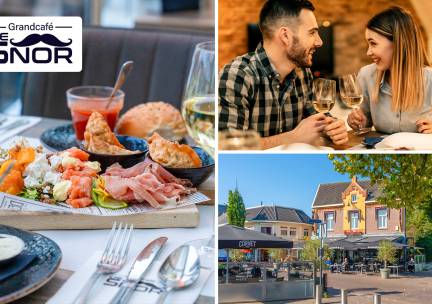 Bourgondisch 3-gangen shared dining-tapasdiner bij Grandcafé De Snor