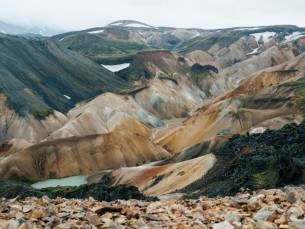 Het ruige binnenland van IJsland