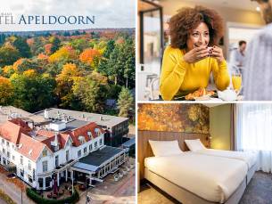 2 overnachtingen voor 2 + ontbijt + hoofdgerecht bij Fletcher