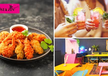 2 borrelgerechten + drankje naar keuze bij Lust & Zin