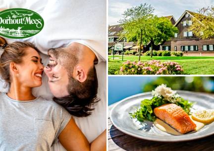 Overnachting(en) voor 2 + ontbijt + welkomstdrankje + evt. hoofdgerecht