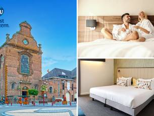 Overnachting voor 2 + ontbijt + late check-out + welkomstdrankje in Waver