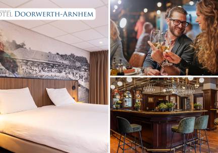 Overnachting(en) voor 2 + ontbijt + hoofdgerecht Ã  la carte in Doorwerth