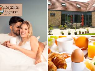Overnachting(en) voor 2 tot 4 + ontbijt + maaltijd + late check-out + meer in Zwijndrecht