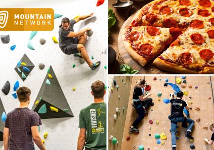 (Ouder- en kind-)introductieles boulderen + pizza Ã³f ARN-basiscursus toprope klimmen