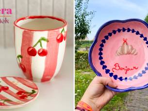 Workshop keramiek schilderen + drankjes + lekkernij (2 uur)