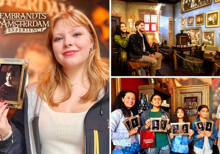 Entree Rembrandts Amsterdam Experience + evt. AI-portretfoto