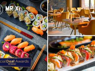 Sushibox (12, 24, 54 of 72 stuks) om af te halen bij Mr Xi Asian Bistro