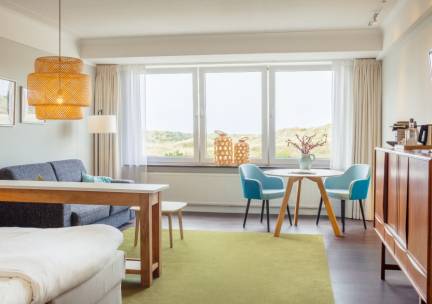 Suite met dorps- of duinzicht - Bad/douche/toilet