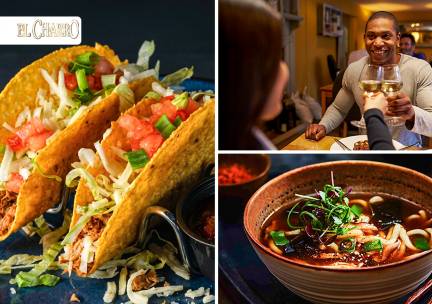 Mexicaanse 2-gangenlunch Ã  la carte bij Restaurant El Charro