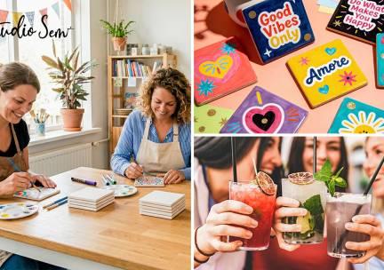 Workshop tegels pimpen + iets lekkers + drankje (1,5 tot 2 uur) in hartje Wijchen