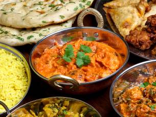 Indiaas 3-gangen keuzediner bij Diwali Restaurant op de Koemarkt