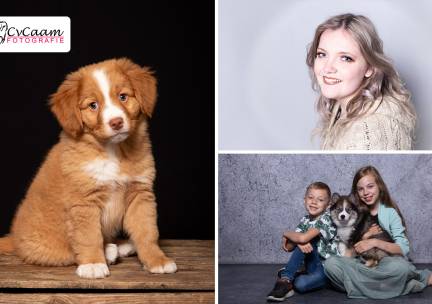 Fotoshoot voor 1-5 personen + 5 of 15 digitale foto's