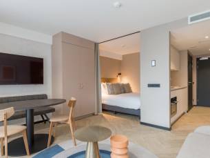 Splinternieuwe accommodatie in hartje Scheveningen o.b.v. logies