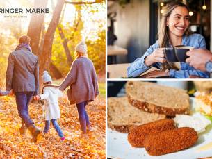 Wandel- of fietsarrangement incl. koffie/thee, gebak en 2-gangenlunch of borrelplank