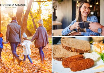 Wandel- of fietsarrangement incl. koffie/thee, gebak en 2-gangenlunch of borrelplank