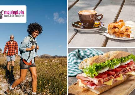 Wandelarrangement incl. warme drank, gebak en 2-gangenlunch bij Snack-Plaza & Brasserie Meuleplein