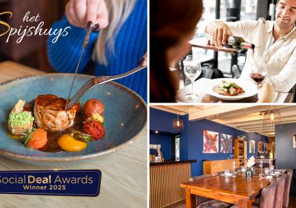 4- of 6-gangendiner van de chef + amuses bij Het Spijshuys