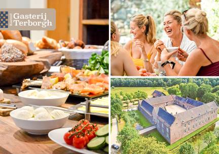 Uitgebreid ontbijtbuffet + evt. rondleiding bij Landgoed Kasteel Terborgh