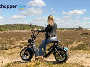 Huur e-chopper (2 of 3 uur)