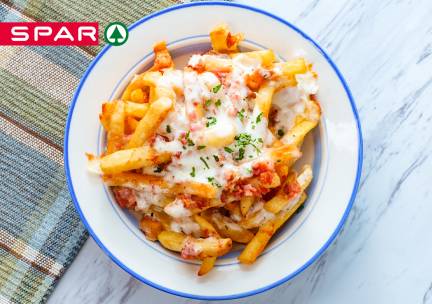 Broodje + smoothie bij SPAR van Putten