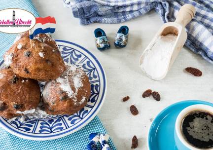 Olie- of krentenbollen (6, 12 of 18 stuks) bij Leidsche Rijn Centrum