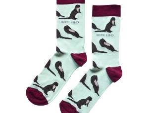 Save the Otters Bamboo Socks | UK Adult 7-11