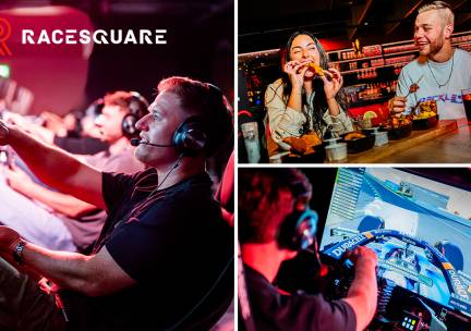 Formule 1-experience (60 min) + drankje of friet bij Racesquare Kerkrade