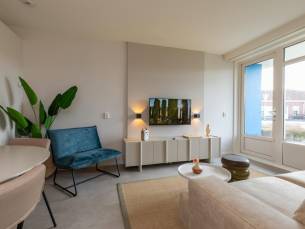 Kurhaus appartement nr. 1 met terras op 2 min van het strand | Nieuwstraat 1 Zoutelande