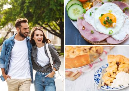 Wandelarrangement incl. warme drank + gebak + 2-gangenlunch bij Herberg Eijg&Wijs