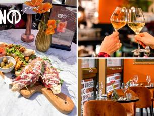Lunchplateau bij Vino y Mas