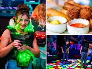 Pixelvloer + lasergamen + bittergarnituur in hartje Arnhem