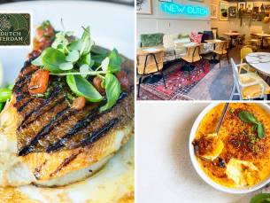 Hoofdgerecht + bijgerecht of 2-gangendiner Ã  la carte in hartje Jordaan