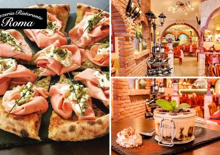 3-gangendiner (60+ keuzes) bij Pizzeria Roma