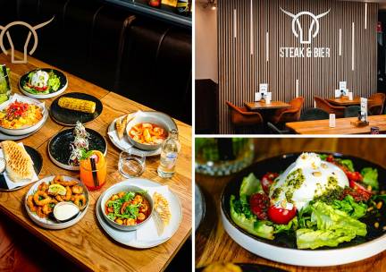 2-gangen keuzelunch bij Steak & Bier in hartje Rotterdam