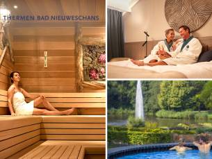 Overnachting voor 2 + ontbijt + dag wellness