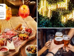 High cocktail, high beer of high wine + hapjes bij The Smash Factory