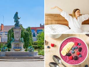 Overnachting voor 2 + ontbijt in het hart van Valenciennes