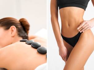 Massage of cryo-behandeling naar keuze