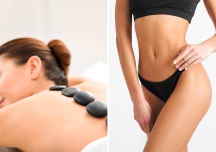 Massage of cryo-behandeling naar keuze