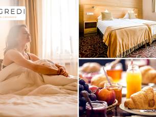 Overnachting voor 2 + ontbijt + late check-out in hartje Bree