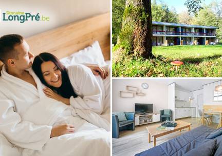 Overnachtingen voor 2 in een appartement + late check-out in de Ardennen