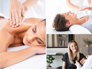 Ontspanningsmassage, reikibehandeling en/of coachingsessie (60 min)