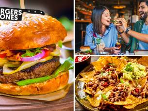 3-gangen keuzediner bij Burgers en Bones