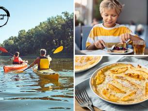 Kanotocht voor 2 of 3 personen in de avond (3 uur) + pannenkoek bij De Jonge Graaf