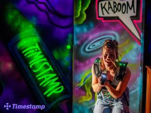 Lasergamen + Crazy Pool bij Timestamp Arnhem