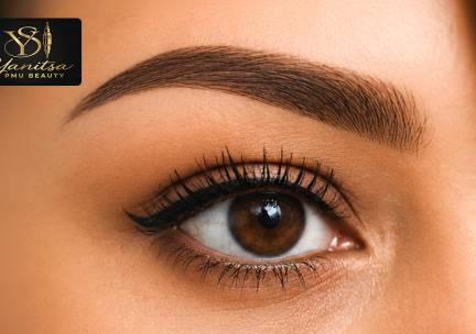 PMU powder brows of lip blush + nabehandeling