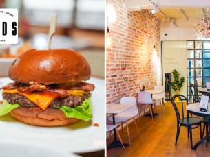 Burger naar keuze + friet bij Teds Utrecht Stadhuisplein