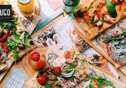 2-gangendiner met onbeperkt pizza (2 uur) bij SUGO Pizza