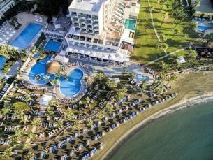 8 daagse vliegvakantie naar Golden Bay Beach in larnaca, cyprus